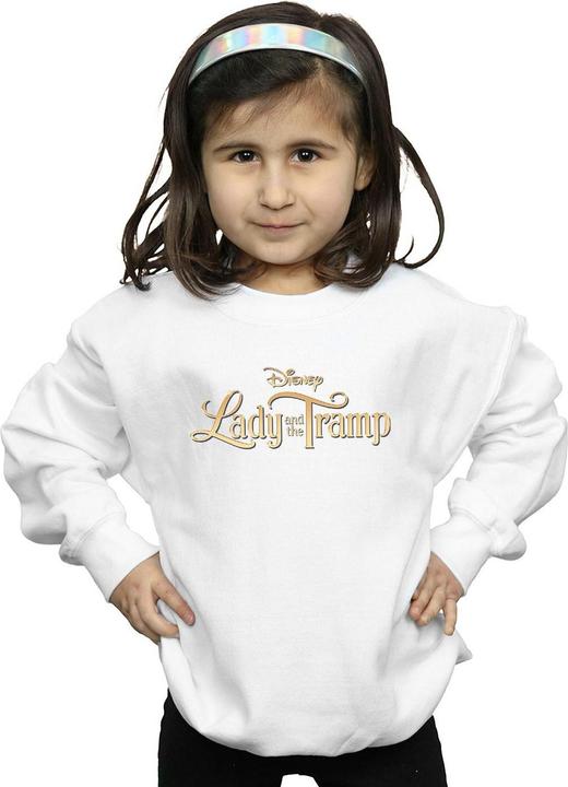 Produktbild Disney Lady And The Tramp Classic Logo Sweatshirt Mädchen (152, 158)