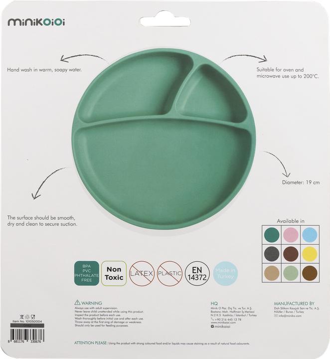 Immagine prodotto Minikoioi PORZIONI Piastra in silicone mignolo
