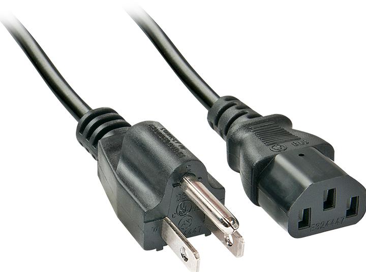 Productafbeelding Lindy IEC-netsnoer, VS (5 m)