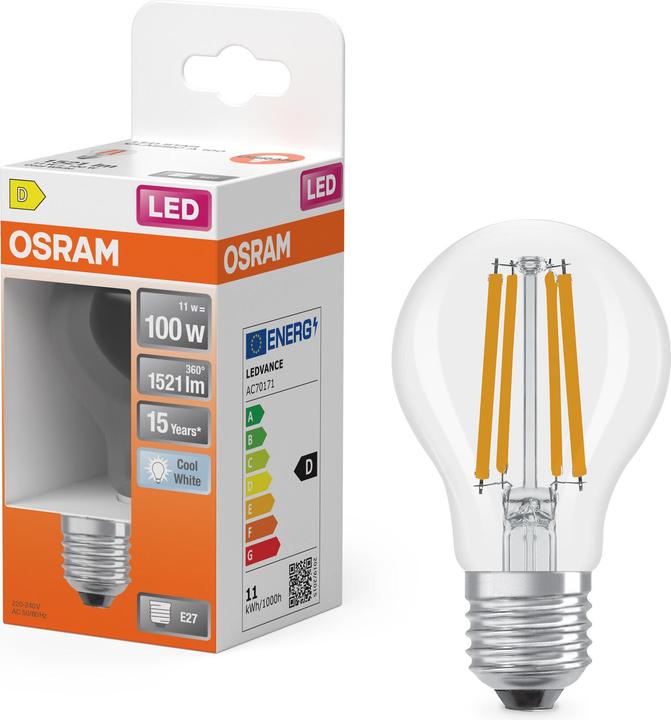 Produktbild Osram Led Retrofit Classic A (E27, 100 W, 1521 lm, 1 x, D)