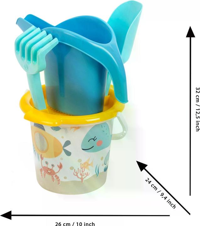 Produktbild Theo Klein Little Foot - Sandeimer Set - Wasserwelt