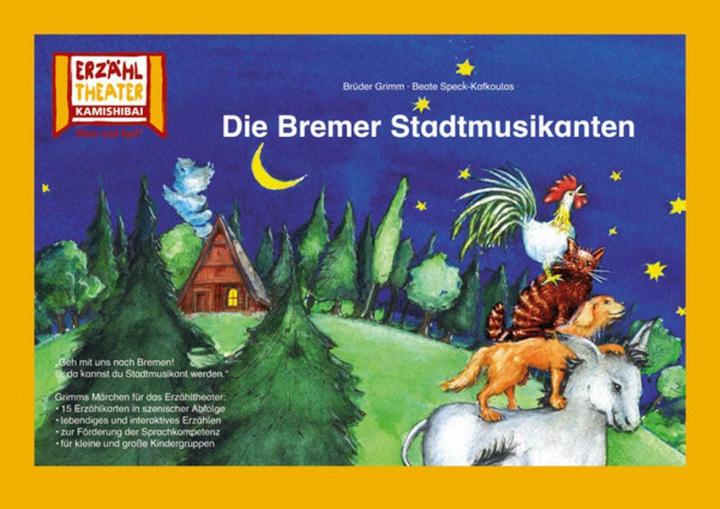 Produktbild Kamishibai: Die Bremer Stadtmusikanten (Deutsch, Jacob Grimm, Wilhelm Grimm, 2016)