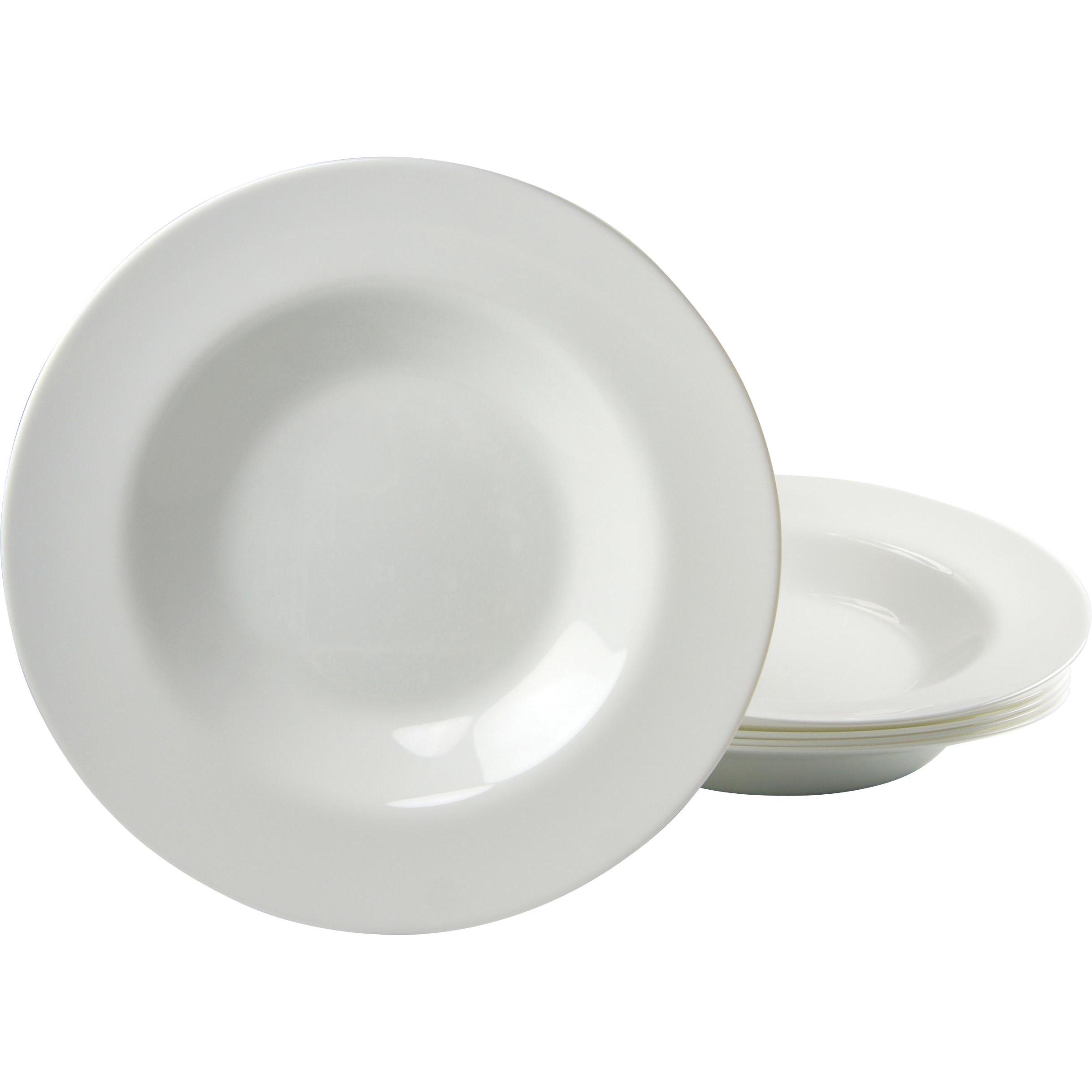 CreaTable Italien Party, Teller, Weiss