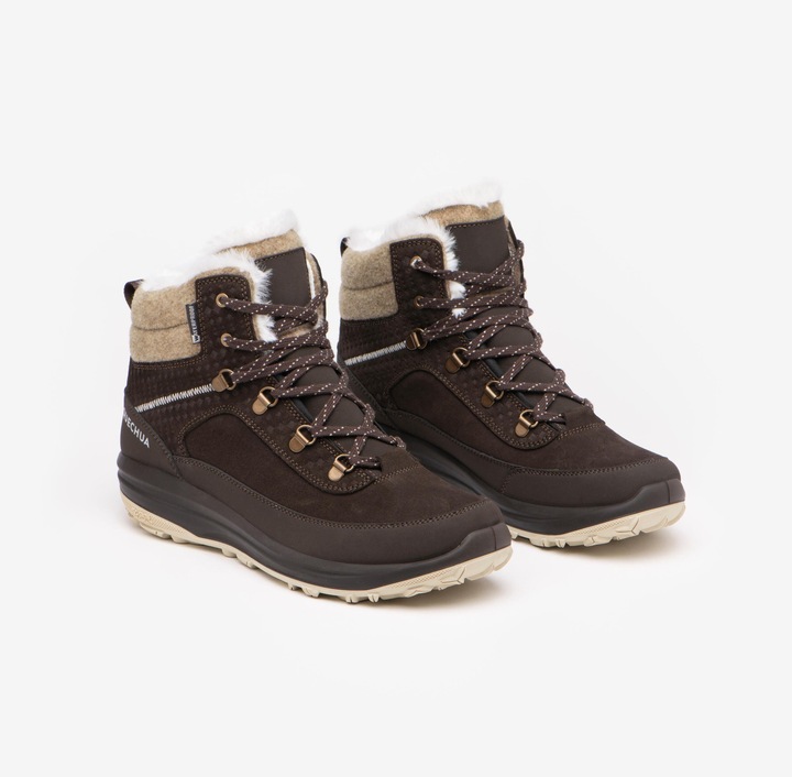 Produktbild Quechua Winterschuhe Damen Leder warm wasserdicht halbhoch Winterwandern - SH900 (39)