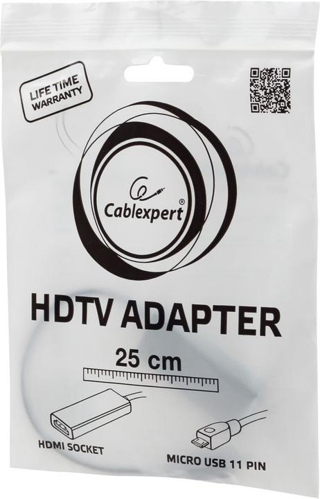 Produktbild Gembird Cablexpert A-MHL-003 (Micro USB, HDMI, 16 cm)