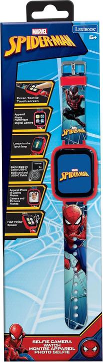 Actual product image Lexibook SpiderMan colour display watch with camera (Multilingual)