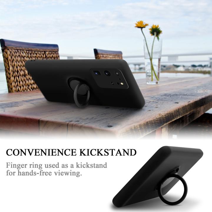 Image du produit Cadorabo TPU Liquid Ring Silicone Case Cover (Samsung Galaxy S20 Ultra)