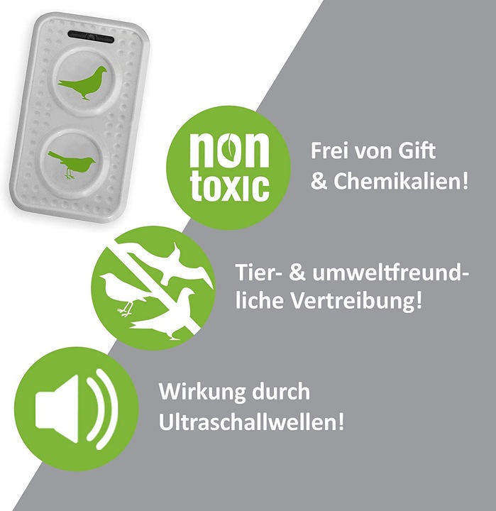 Actual product image Isotronic Bird deterrent