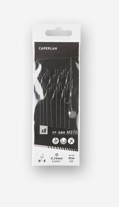 Immagine prodotto Caperlan Method feeder leader ff - snh - MTSG with hook size 8 (10 cm)