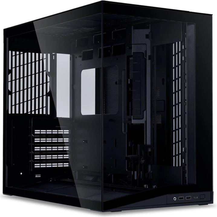 Image du produit Lian-Li O11 Dynamic Mini V2 PC-Gehäuse, Mini-Gehäuse, ATX, Tempered Glass - schwarz (mATX, ATX, Mini-ITX)