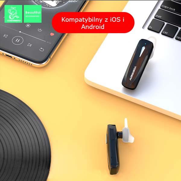 Actual product image Denmen Bluetooth-Kopfhörer Schwarz Dl22