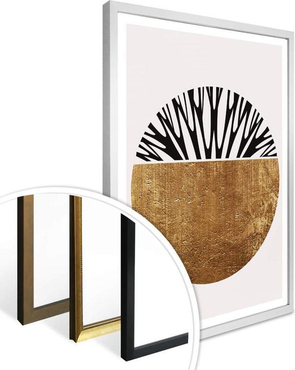 Produktbild Trenddeko Baum des Lebens - Gold (100 x 120 cm)