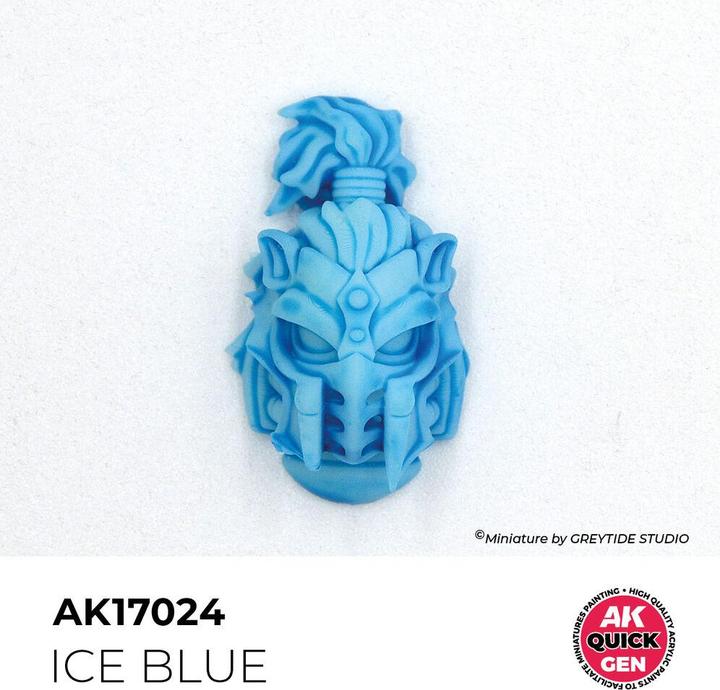 Productafbeelding AK Interactive Pot de Quick Gen - Ice Blue (18 ml) (18 ml)