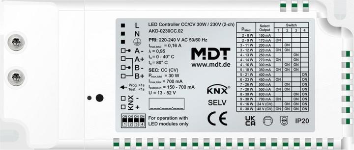 Actual product image MDT KNX LED Controller