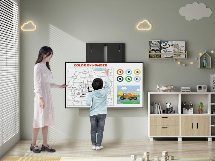 Produktbild equip Wandhalterung 55"-86"/1TFT 35-65kg 1Gelenk Up-Down sw (Wand, 65 kg, 55" - 86")