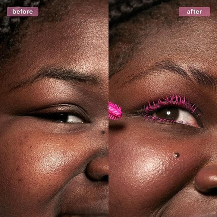 Produktbild 3INA MAKEUP The Color Mascara 371 Pink Mascara mit pflanzlichem Keratin Volumen und Lift Langanhaltendes (371 - Rosa)