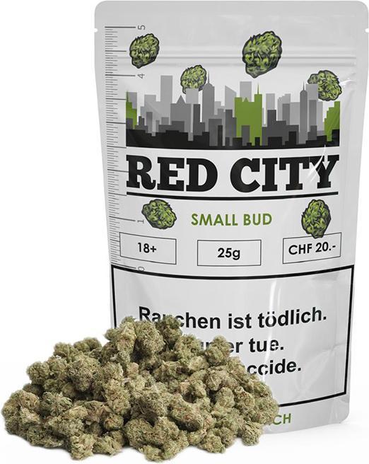 Actual product image Red City Small Bud (25 g)
