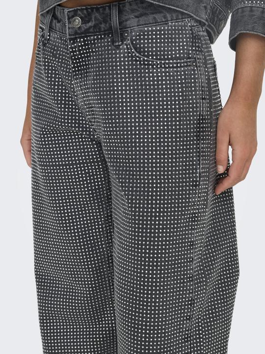 Immagine prodotto Only ONLHUDSON Mittlere Taille Weiter Beinschnitt Jeans Jeans mit weitem Bein (W29/L30)