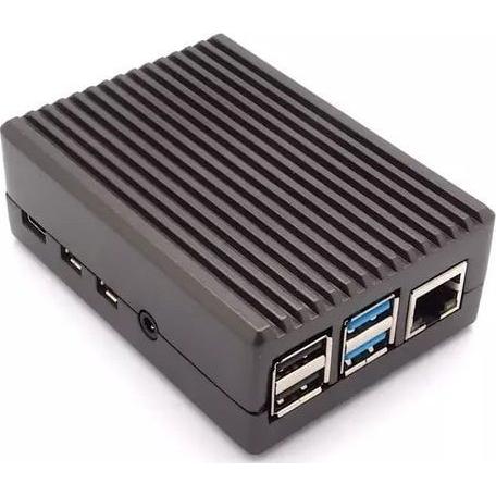 Raspberry Pi RPI 4 Armor Case Alluminio, Scheda + Kit di sviluppo