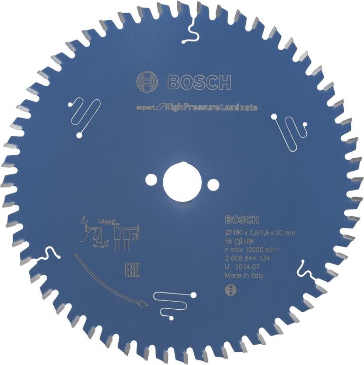 Actual product image Bosch Professional Zubehör Circular saw blade Expert for High