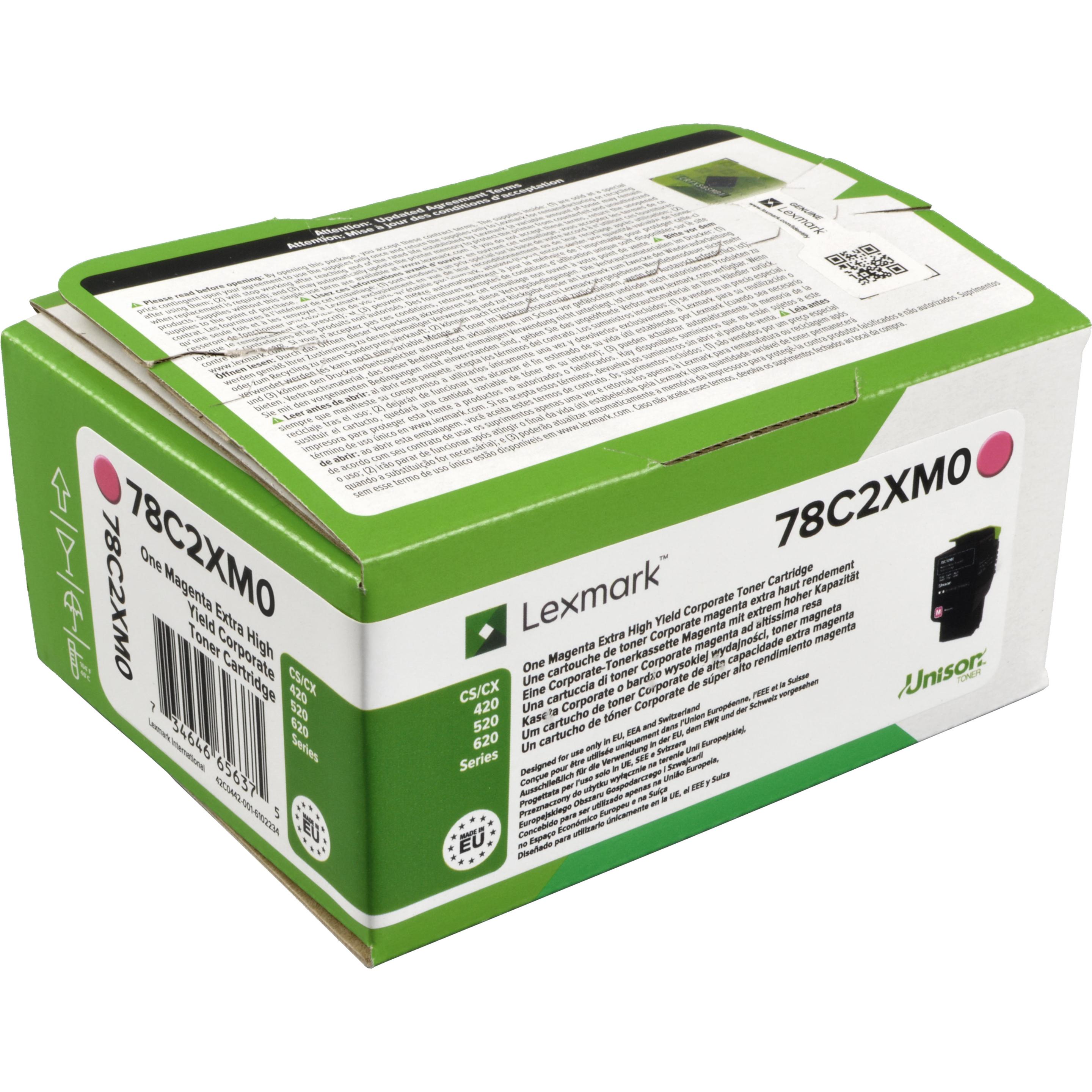 Thumbnail - Lexmark, Toner, 78C2XM0 (M)