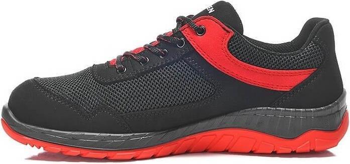 Produktbild Elten Shoes Lonny Red Easy ESD S1P, black / red 47 (S1P, 47)