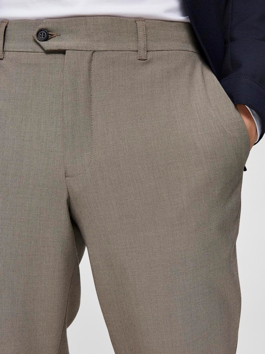 Actual product image Selected Homme Slim Fit Flex Fit Trousers (W33/L32)