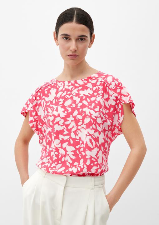 Actual product image s.Oliver Bluse Gemusterte Bluse im Loose Fit (46)