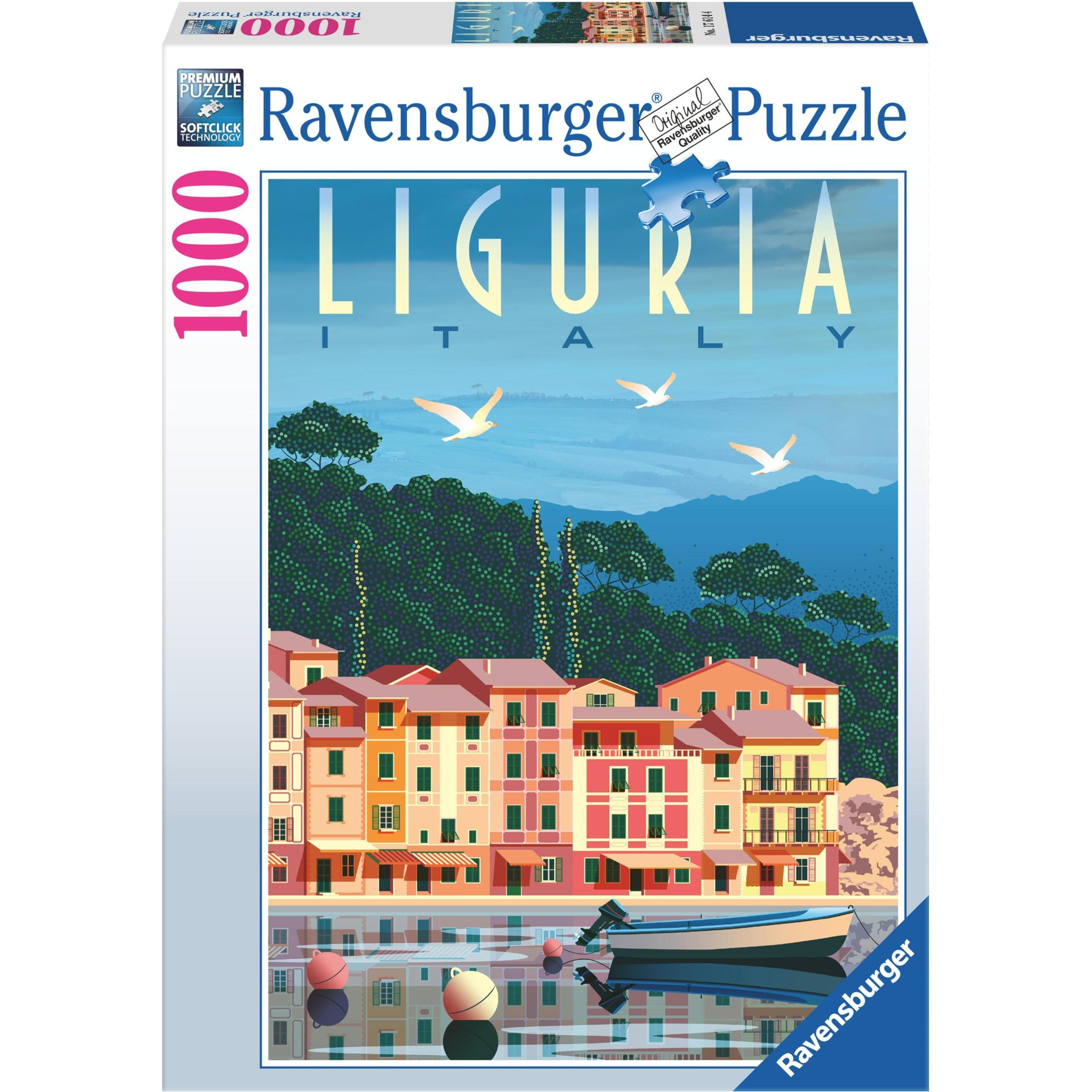 Ravensburger Puzzle 1000 pz - Foto - Cartolina dalla Liguria (1000 Teile)