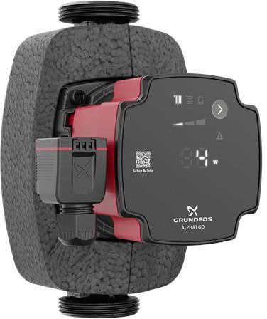 Produktbild Grundfos Hocheffizienz Umwlzpumpe ALPHA1 GO 25-80 180 220-240V 9H DC0