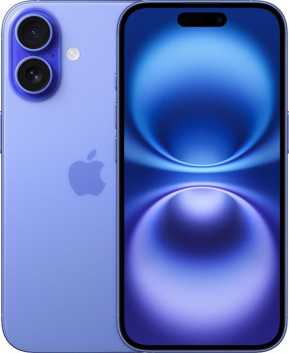 Produktbild Reenova iPhone 16 128GB (128 GB, Ultramarine, 6.10", 48 Mpx, SIM + eSIM, A / Wie neu)