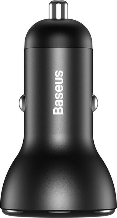 Produktbild Baseus Digital Display Dual USB 4.8A Car Charger 24W Grey