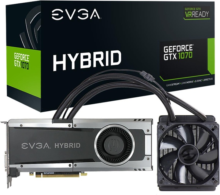 Actual product image EVGA GeForce GTX 1070 Hybrid Gaming (8 GB)