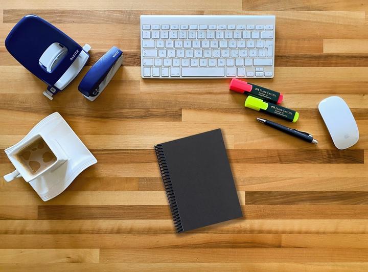 Actual product image A 5 notebook Luxury 80 pages BLACK (A5, Special ruling, No binding)