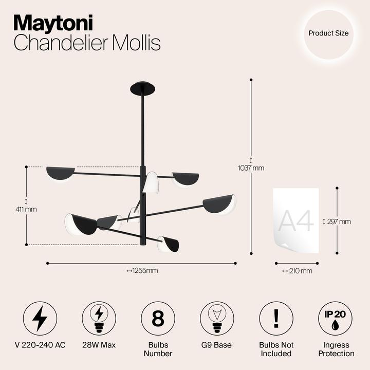 Produktbild Maytoni Mollis (G9)