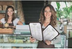 Image du produit Securit Porte-menus WALNUT Album, DIN A4