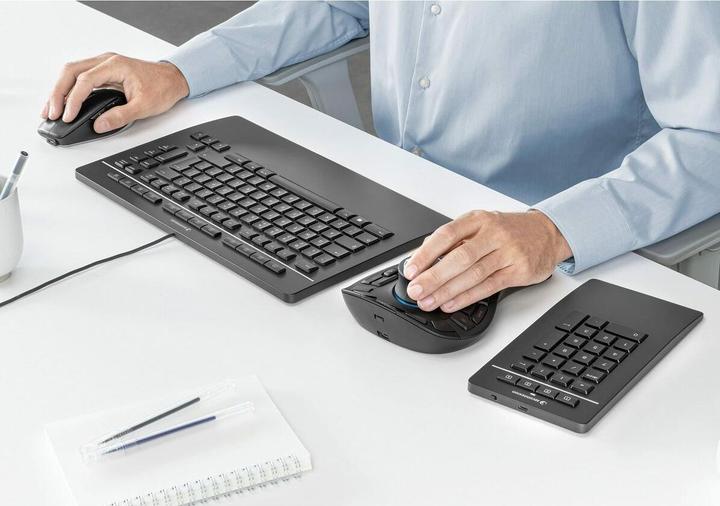 Actual product image 3Dconnexion Keyboard Pro with Numpad (Eng. Int., Cable, Wireless)