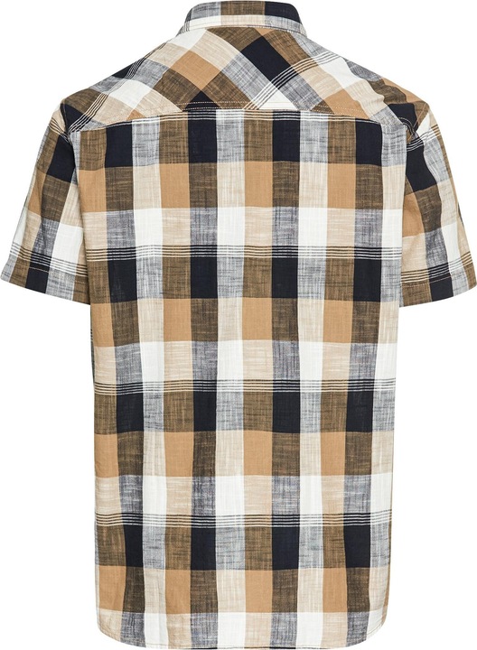 Image du produit Camel Active Kariertes Kurzarmhemd aus reiner Baumwolle (3XL)