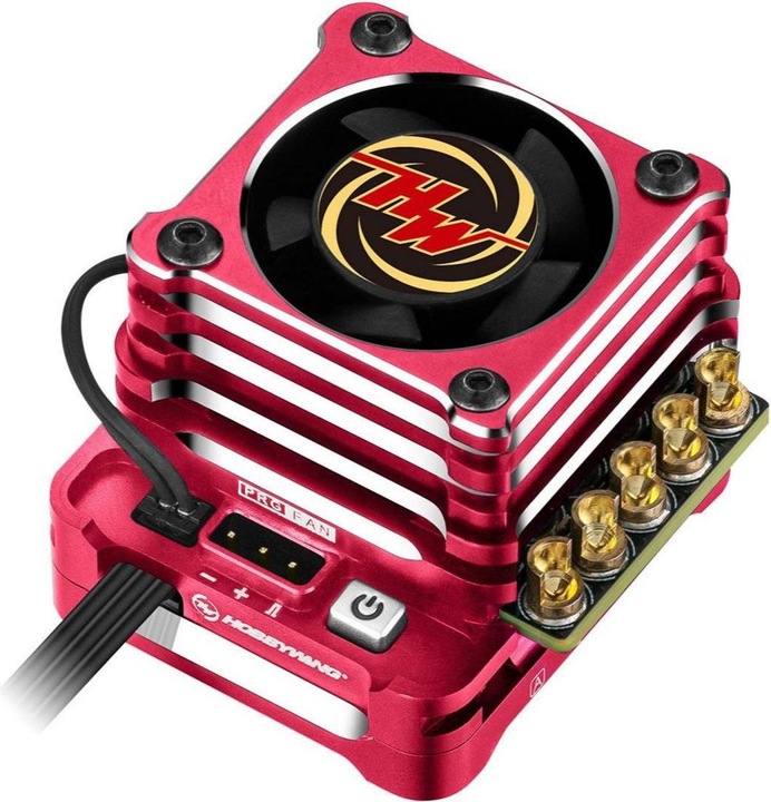 Actual product image Hobbywing Brushless controller Xerun XD10 Pro, Drift, Red, 100A, 2S