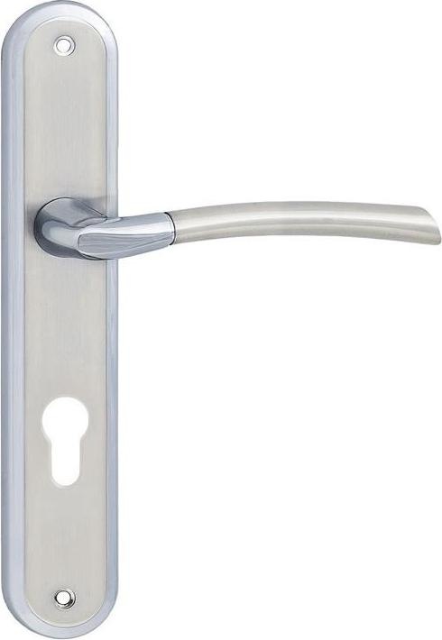Image du produit Metal-Bud Poignée De Porte Zorba 72mm Chrome/Mat Chrome