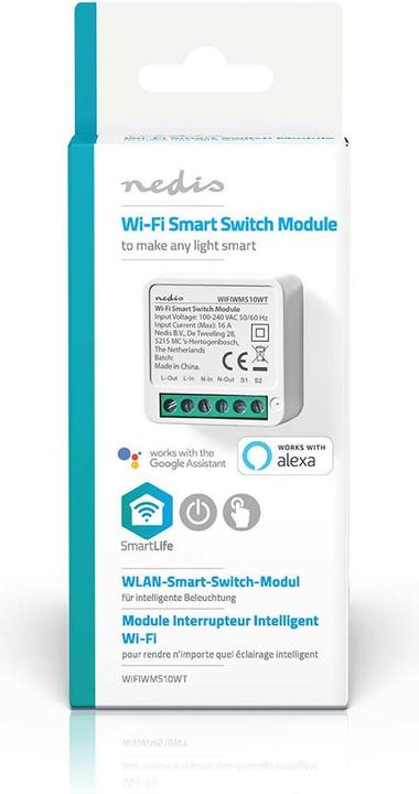 Actual product image Nedis SmartLife WiFi Switch, 3680W