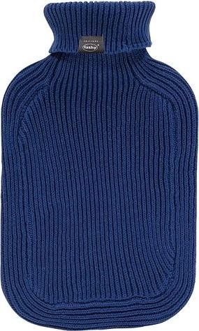 Immagine prodotto Fashy Borsa dell'acqua calda con copertura in magliaBlu navy, 2 l (2 l)