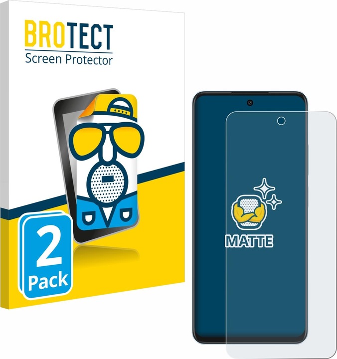 Actual product image BROTECT Protector Anti-Glare (2 Piece, Oppo A60)