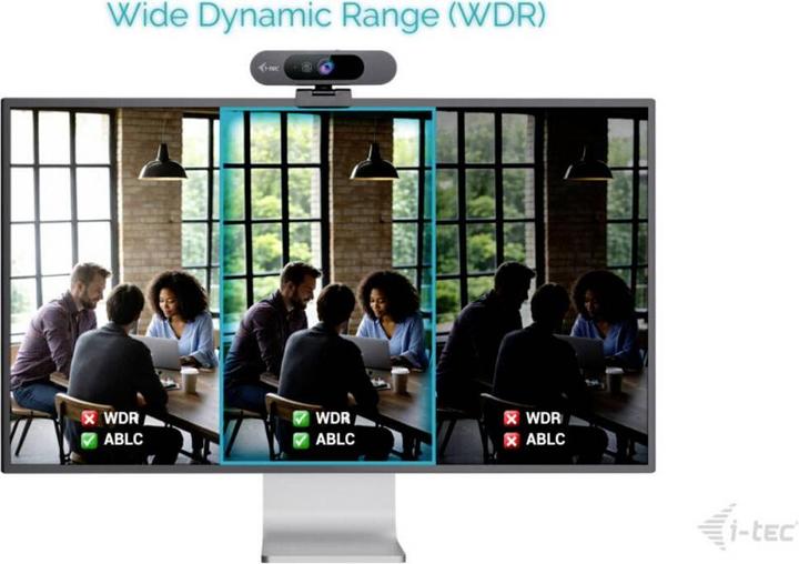 Produktbild i-tec SOLOMON PRO 900 4K Webcam AI Auto Framing (8.29 Mpx)