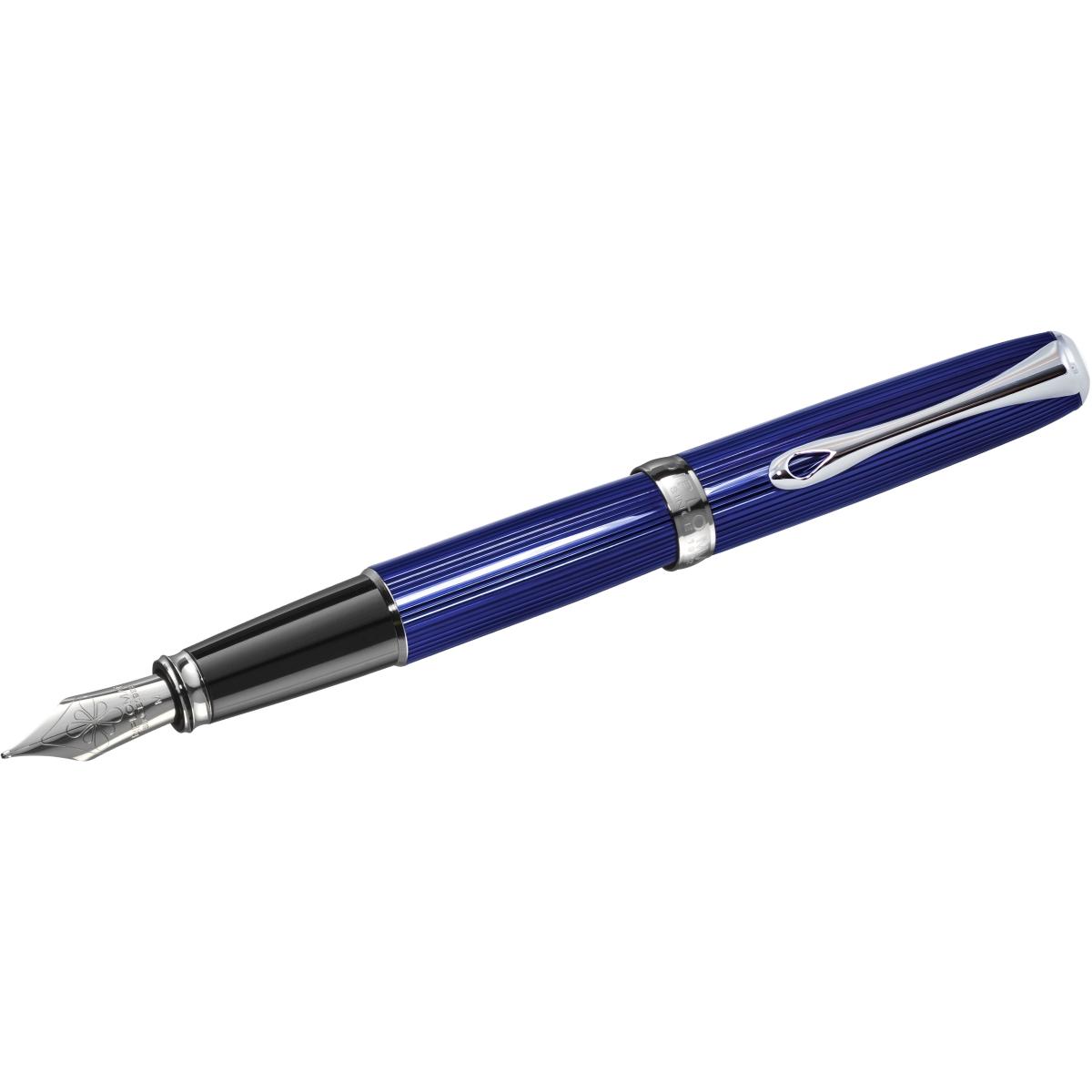 Diplomat, Schreibstifte, Füllhalter Excellence A2 Skyline Geschenkset blau F (Blau, 1 x)