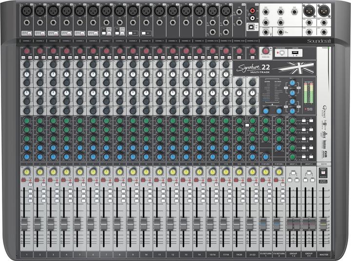 Produktbild Soundcraft Signature 22 MTK (Studio- und Livemixer)