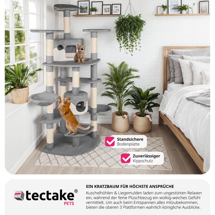 Image du produit tectake Fippi (201 cm, Gris/blanc)
