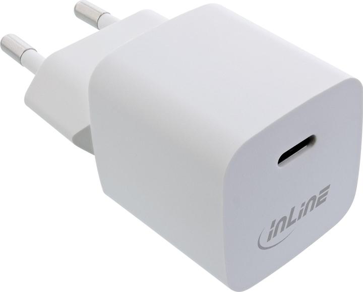 Produktbild InLine USB Netzteil Ladegerät Single USB-C (33 W, 1 Port)