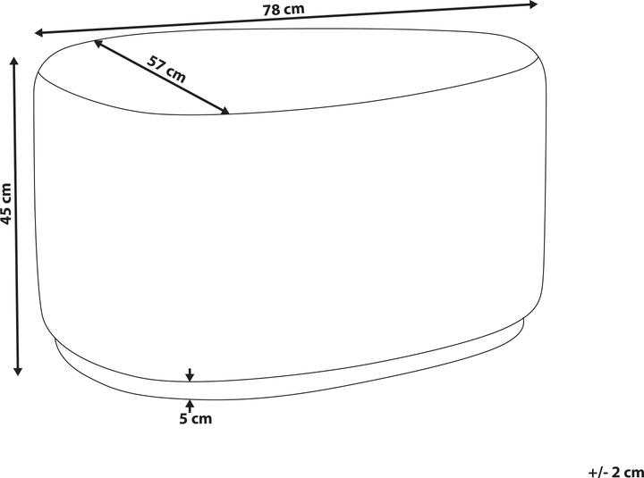 Actual product image Beliani Saco