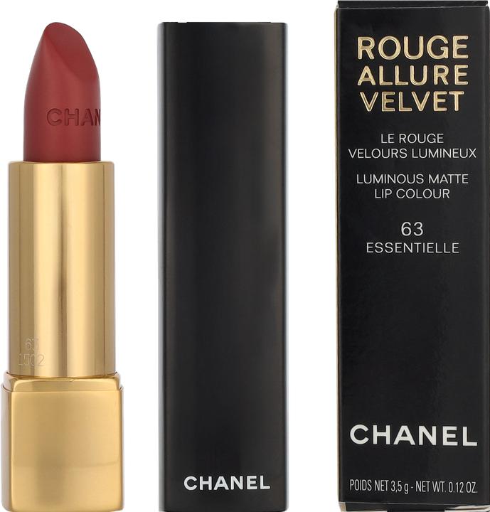 Actual product image Chanel Rouge Allure Velv Lumin Matte Lip No 63 (#63 Essentials)